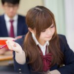 西院の自習室で勉強する